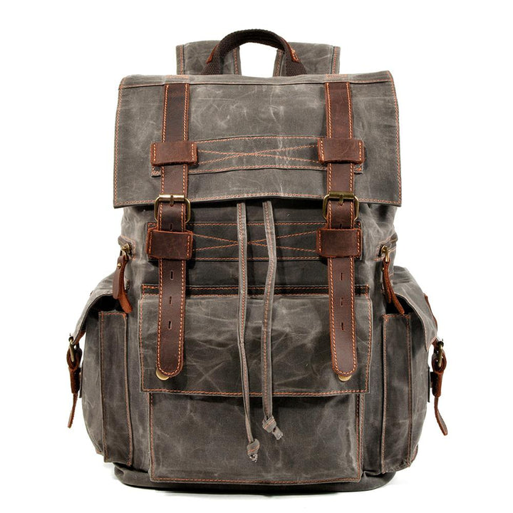 Canvas Hiking Bag with Drawstring Closure | MONTREUX