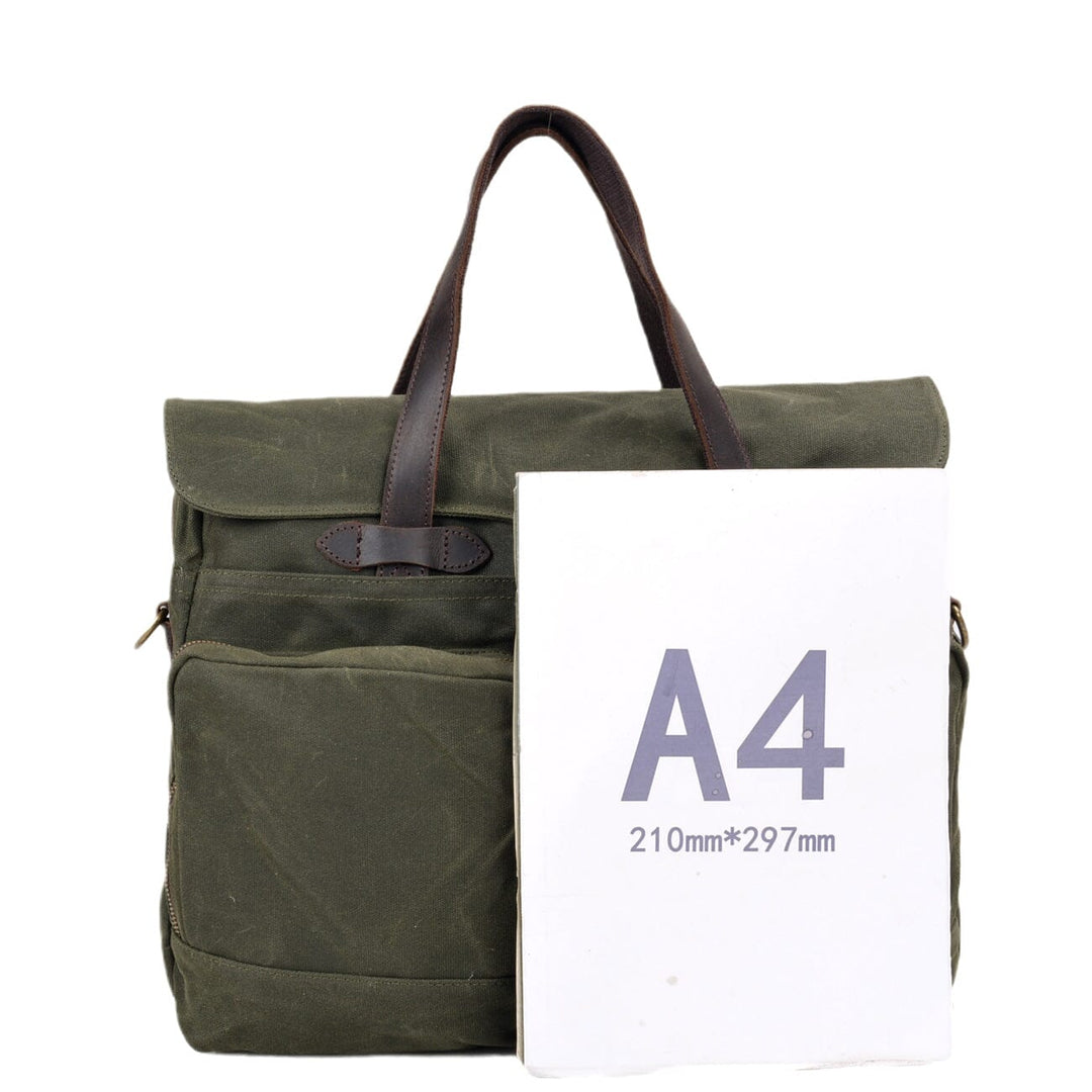Canvas Shoulder Tote Bag | SALT LAKE