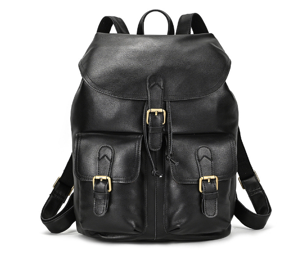 Leather Shoulder Backpack | FALUN