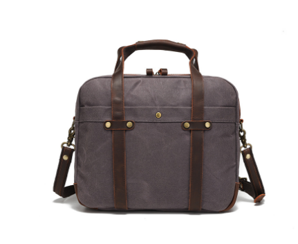 Canvas Laptop Shoulder Bag | ASHVILLE