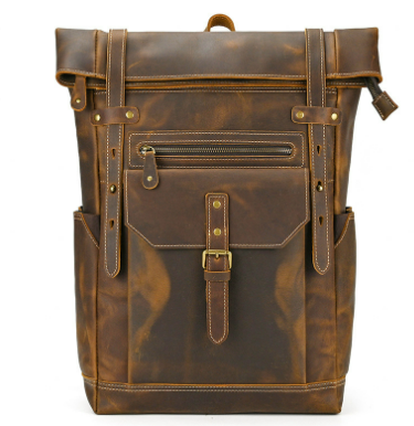 Leather Laptop Backpack | JASPER