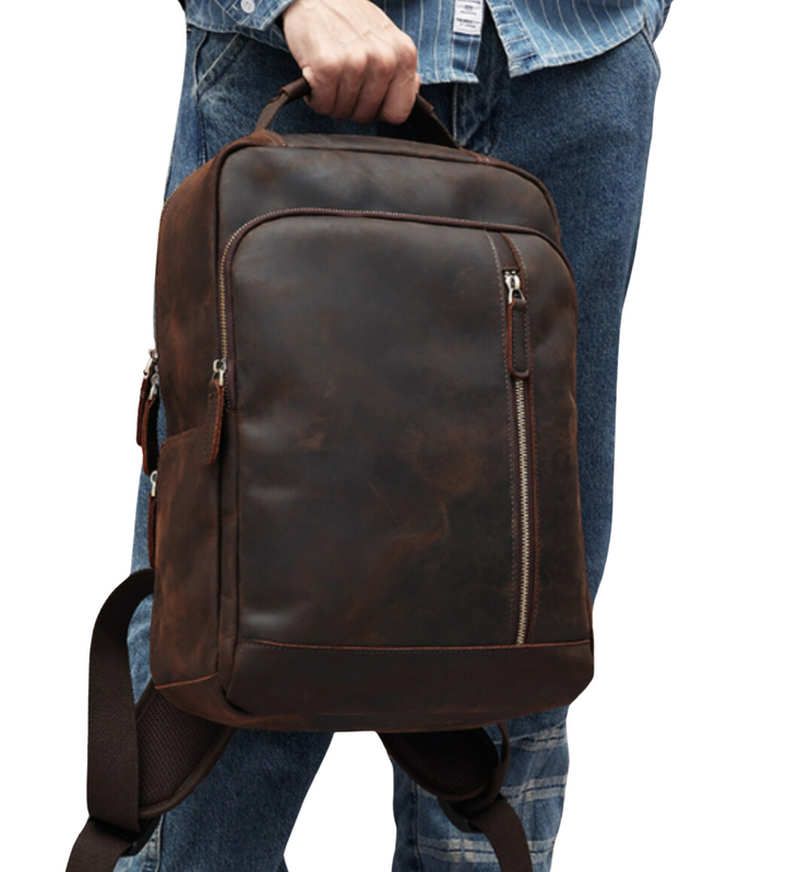 Gekkenhuid Leather Backpack | PORTLY