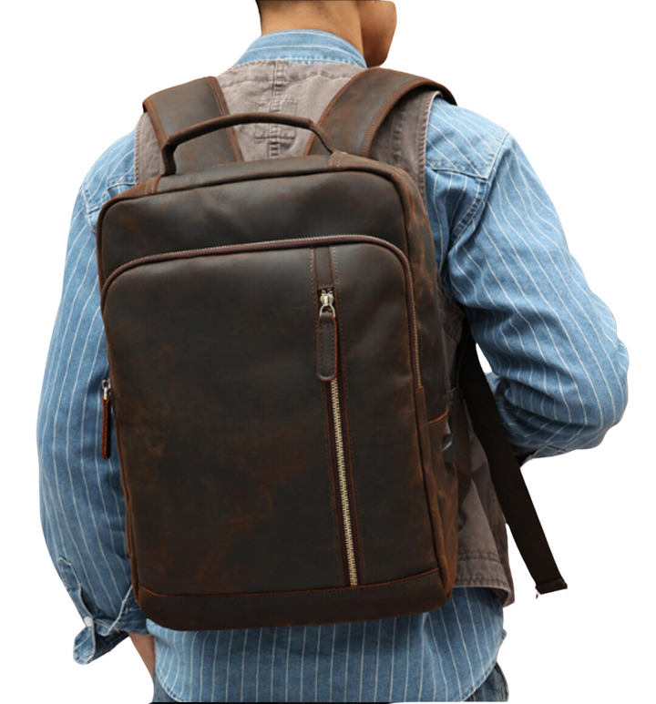 Gekkenhuid Leather Backpack | PORTLY