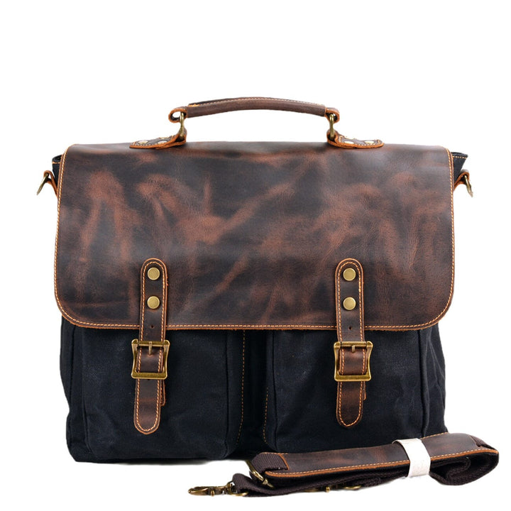 Vintage Canvas Shoulder Bag | ANSEN
