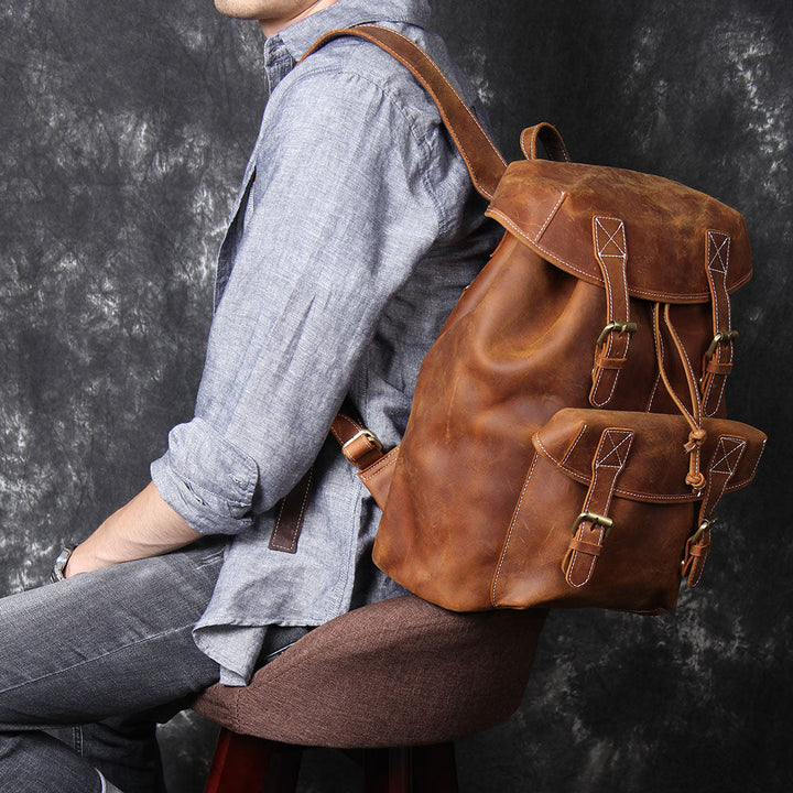 Leather Backpack | CADIZ