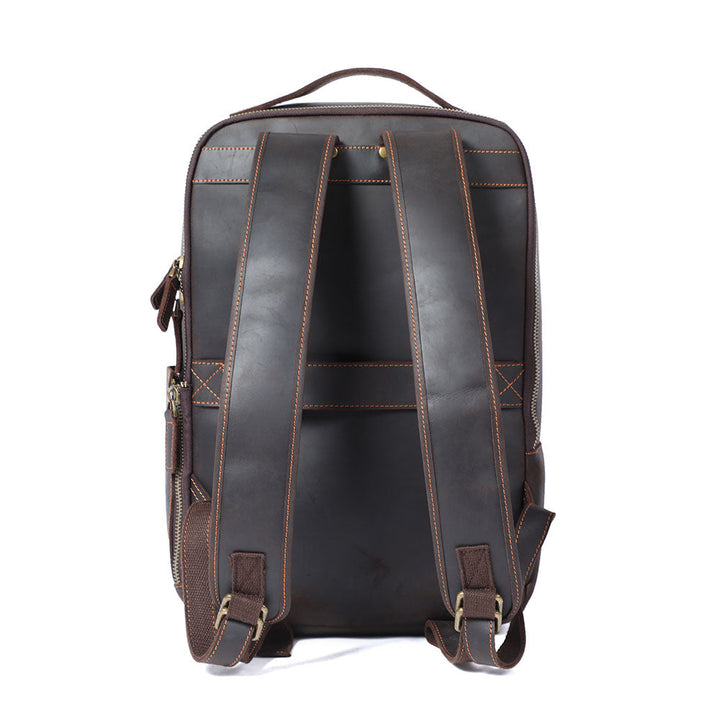 Leather Laptop Backpack | LARVIK