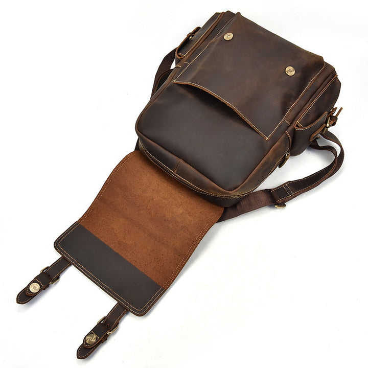 Leather backpack for women | ALMERIA