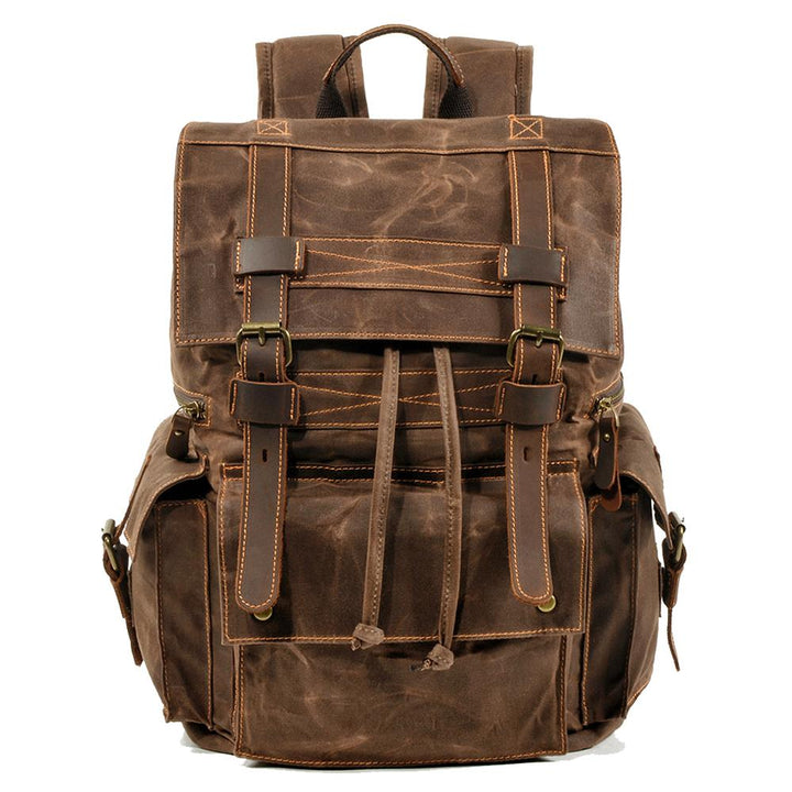 Canvas Hiking Bag with Drawstring Closure | MONTREUX