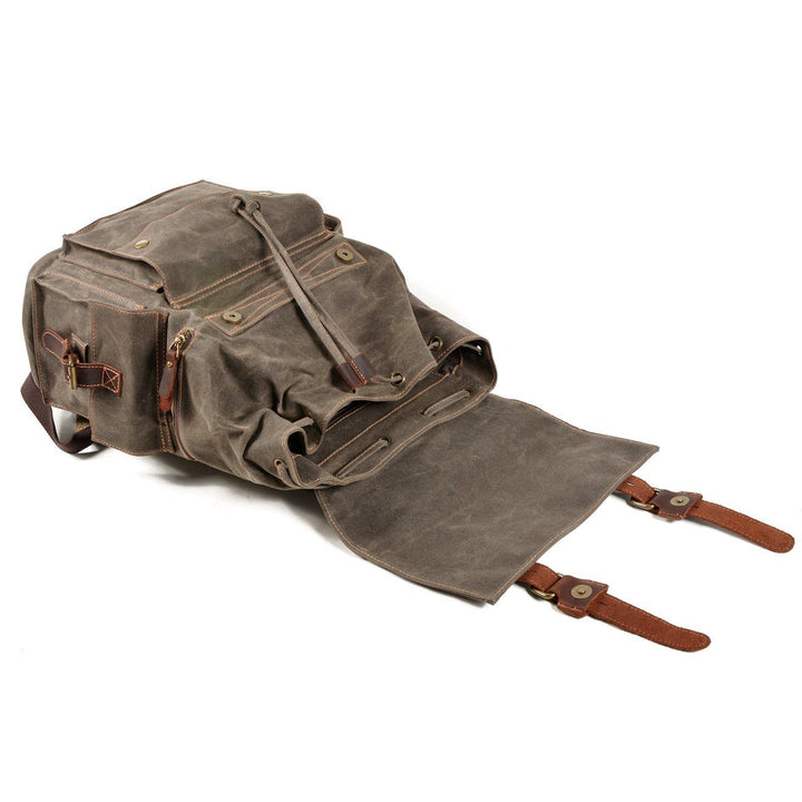 Canvas Hiking Bag with Drawstring Closure | MONTREUX