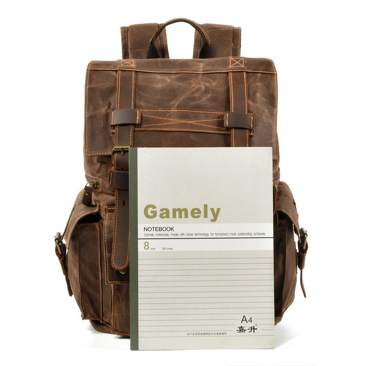 Canvas Hiking Bag with Drawstring Closure | MONTREUX