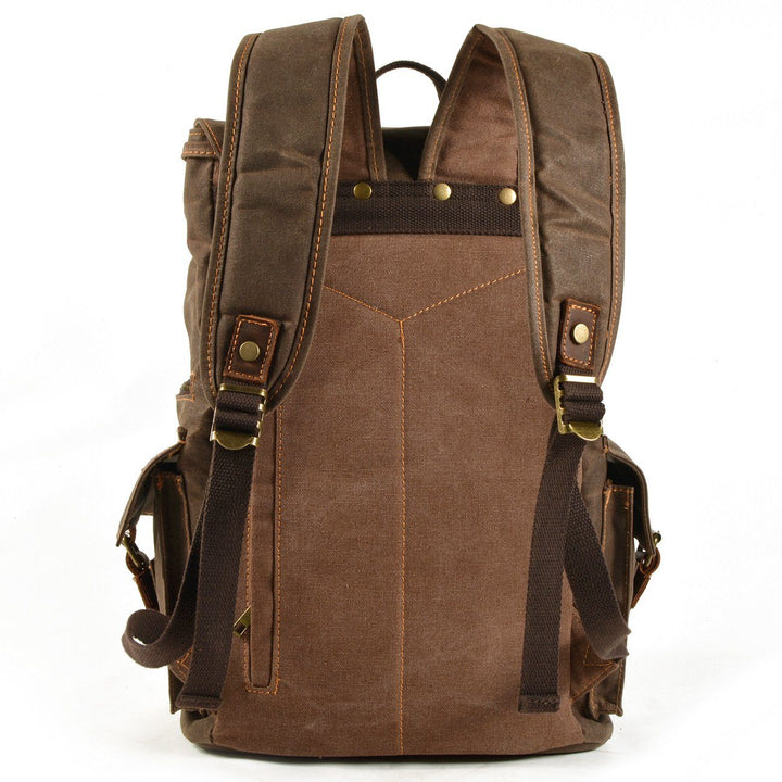 Canvas Hiking Bag with Drawstring Closure | MONTREUX