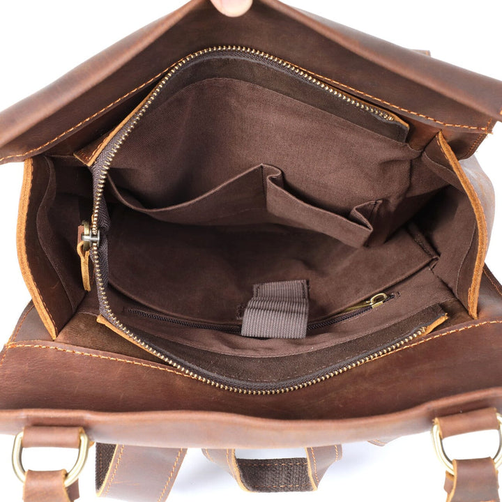 Volnerf Leather Backpack | KENWAY