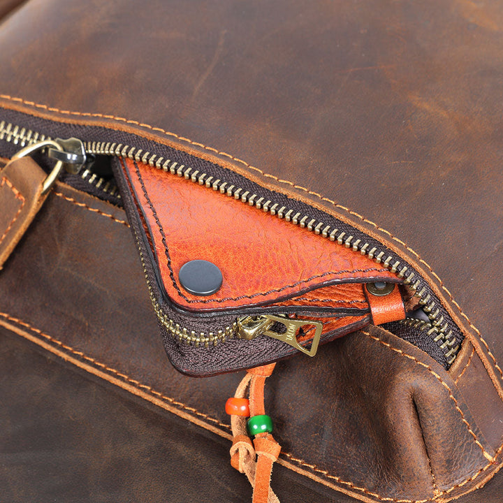 Leather Backpack | GENEVA