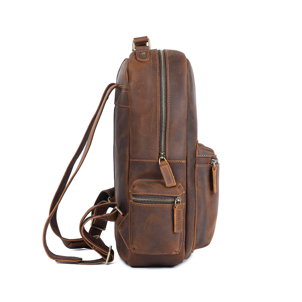 Leather Backpack | GENEVA