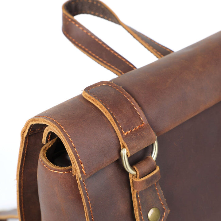 Volnerf Leather Backpack | KENWAY