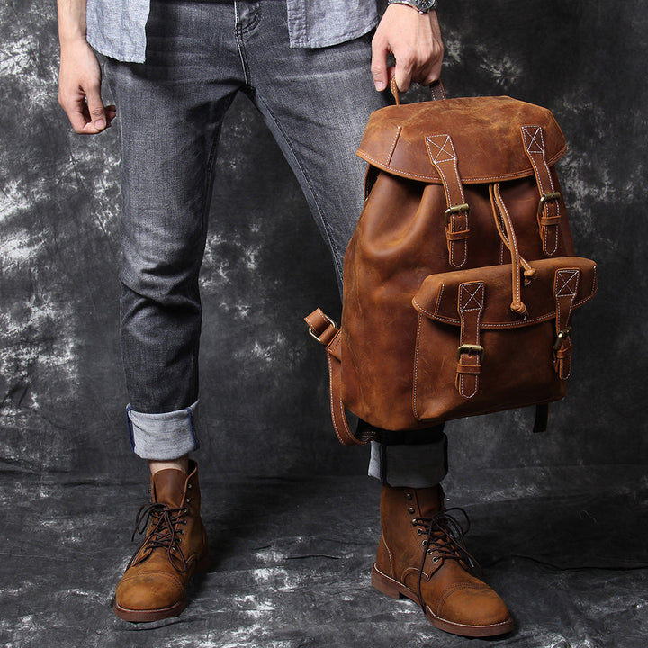 Leather Backpack | CADIZ
