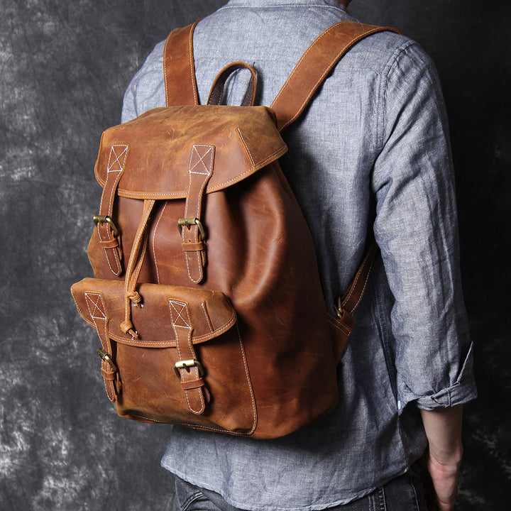 Leather Backpack | CADIZ