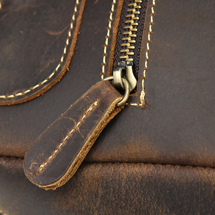 Leather backpack for women | ALMERIA