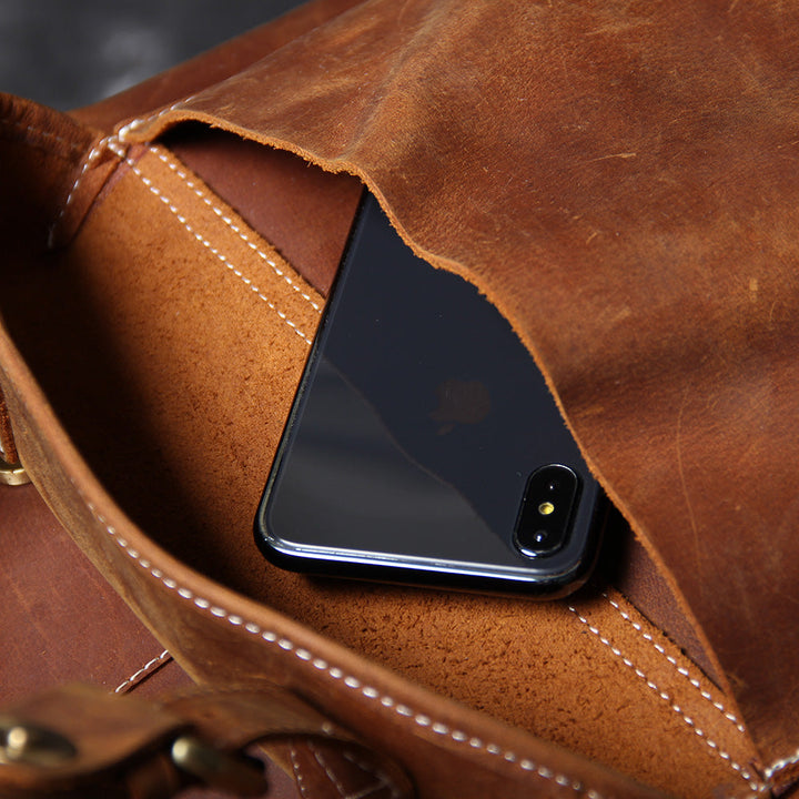 Leather Backpack | CADIZ