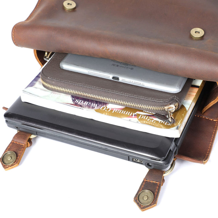 Volnerf Leather Backpack | KENWAY