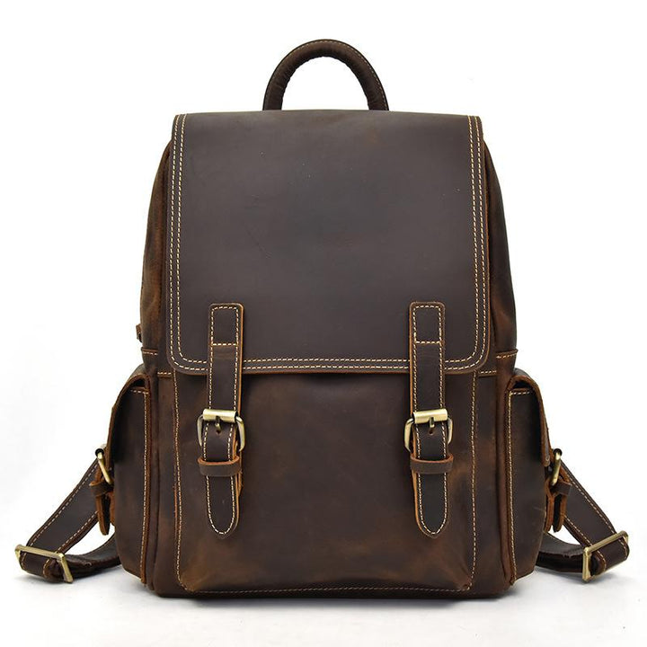 Leather backpack for women | ALMERIA