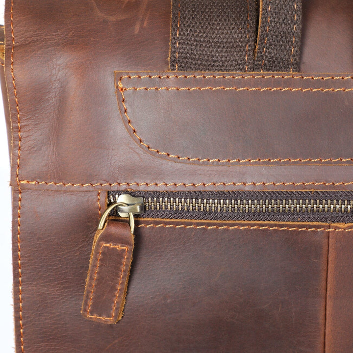 Volnerf Leather Backpack | KENWAY