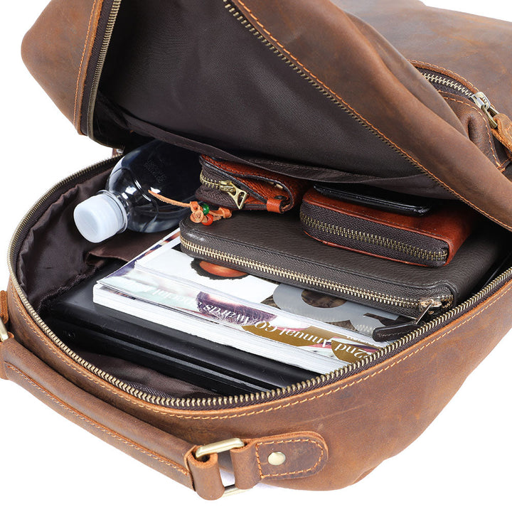 Leather Backpack | GENEVA