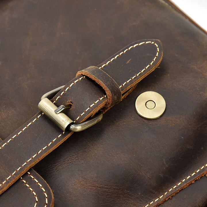 Leather backpack for women | ALMERIA