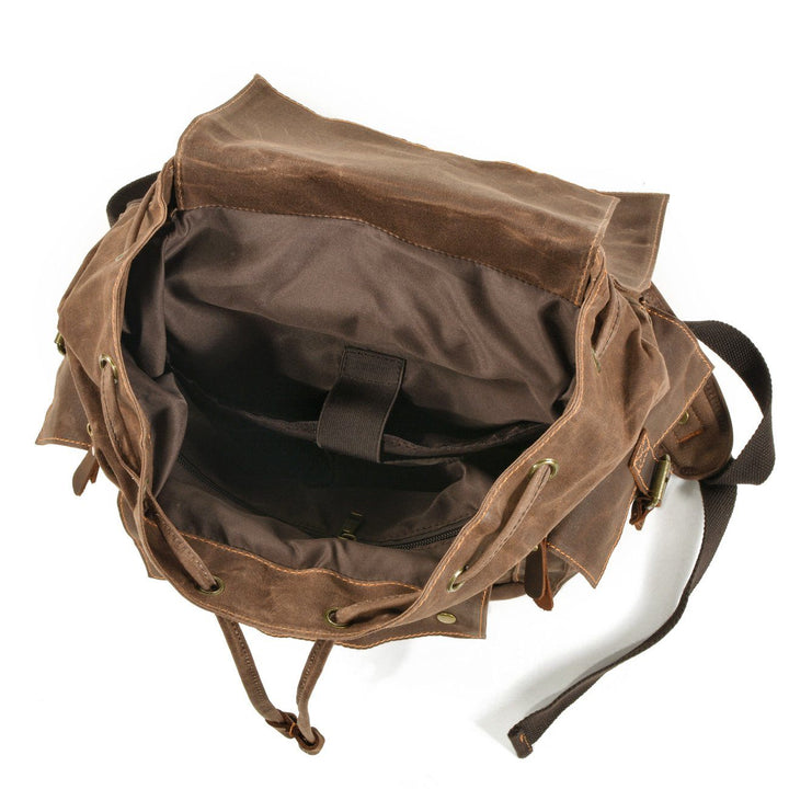 Canvas Hiking Bag with Drawstring Closure | MONTREUX