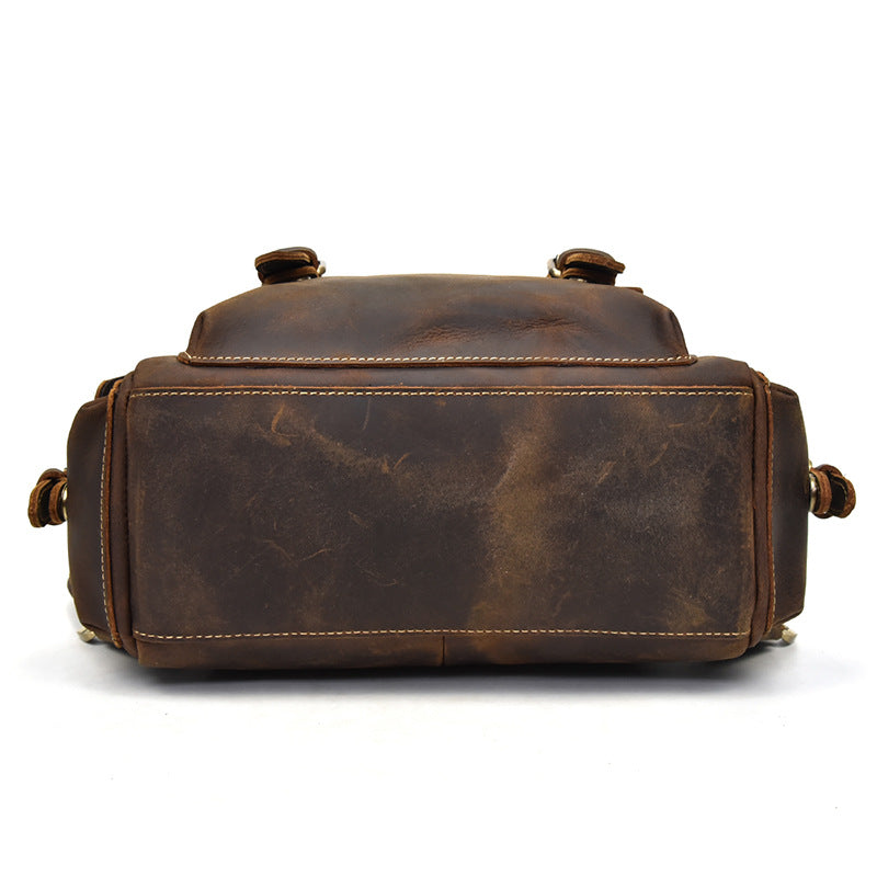 Leather backpack for women | ALMERIA