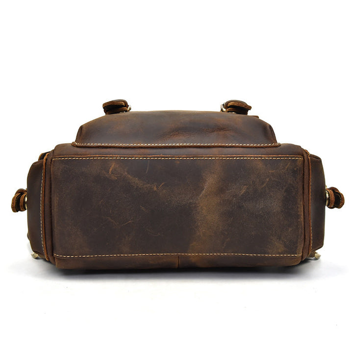 Leather backpack for women | ALMERIA