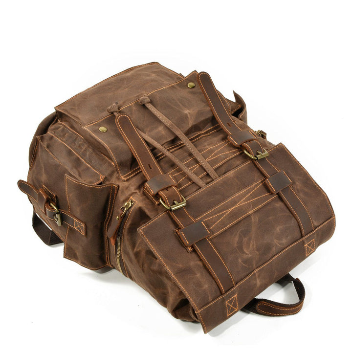 Canvas Hiking Bag with Drawstring Closure | MONTREUX