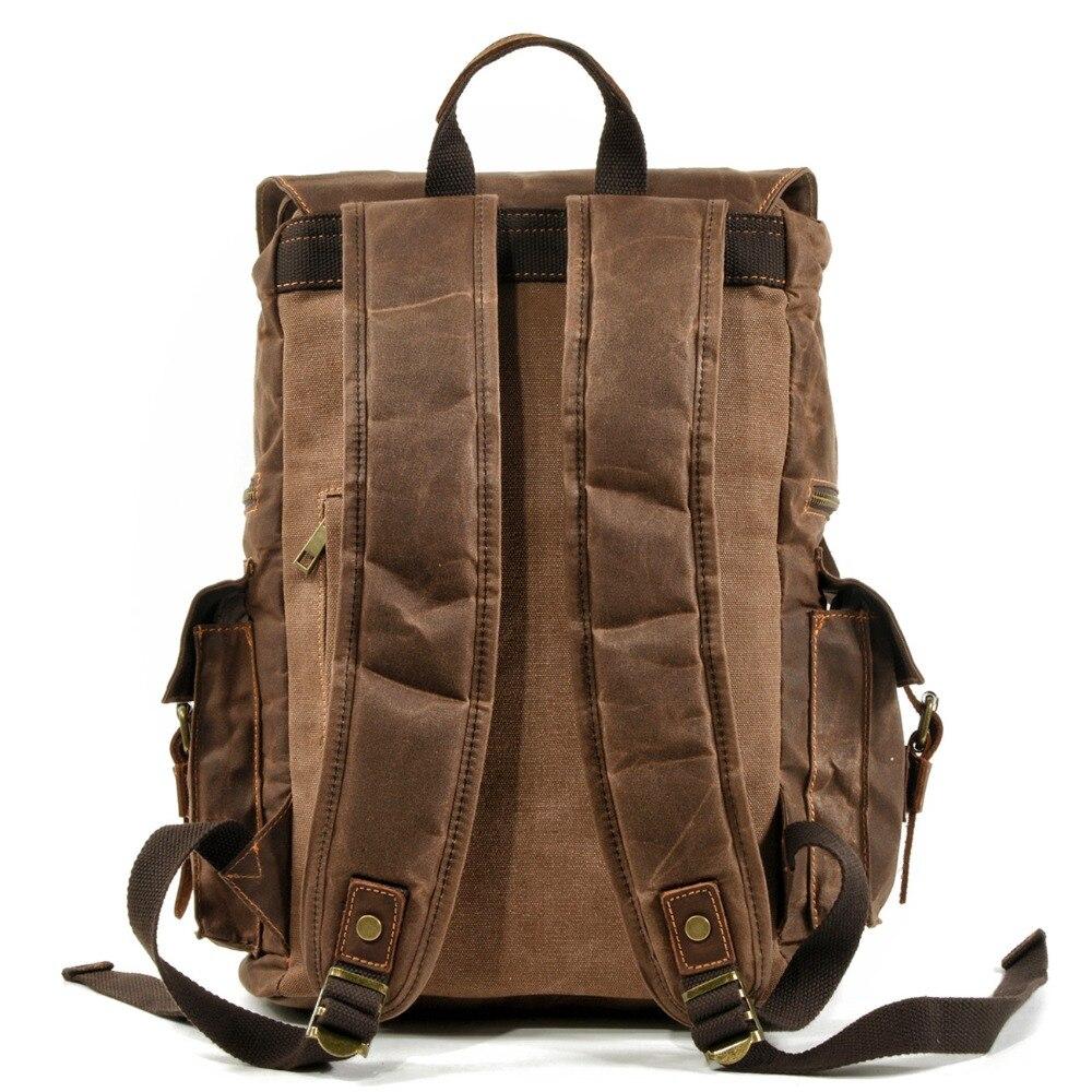 Canvas Hiking Bag with Drawstring Closure | MONTREUX