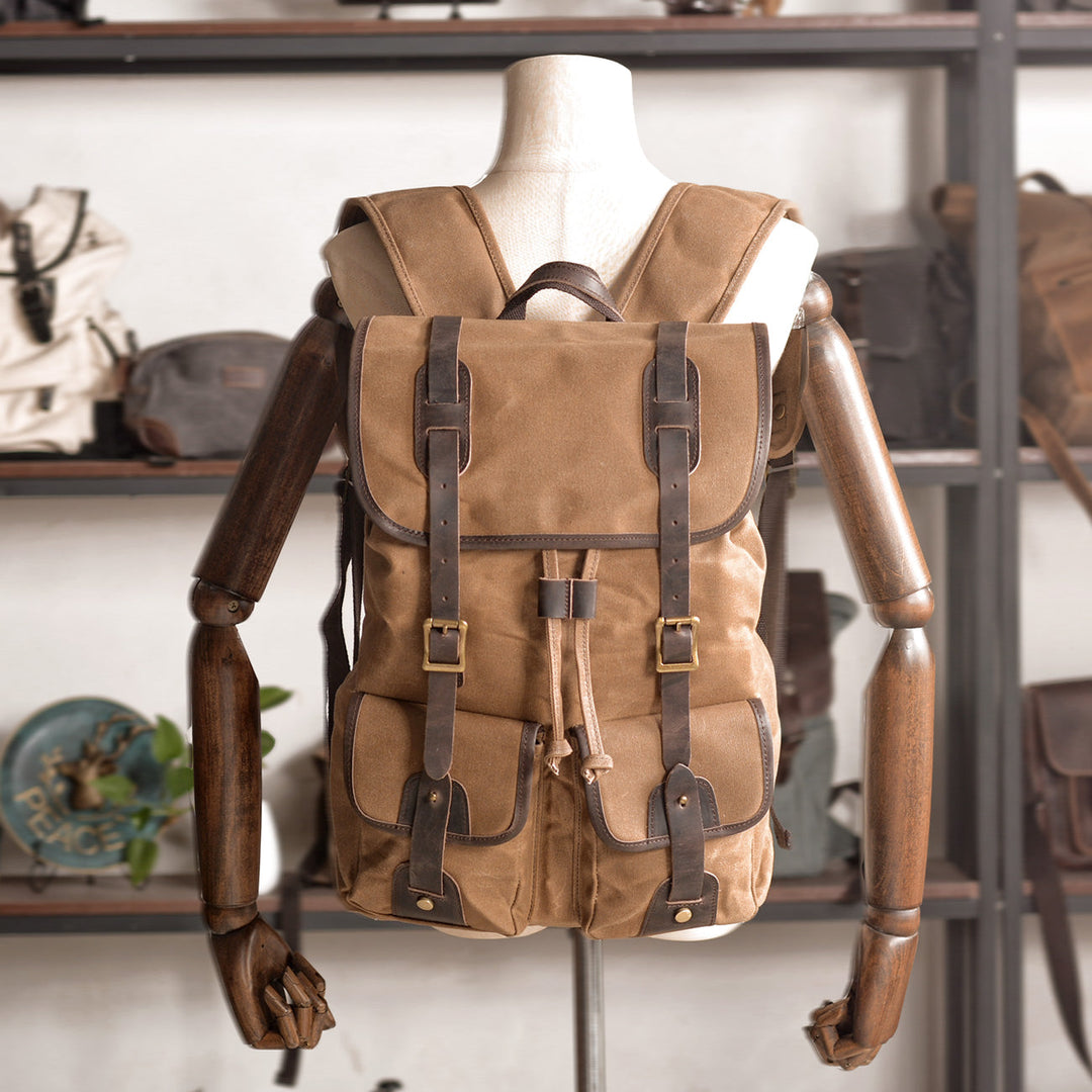 Canvas travel backpack | VADUZ