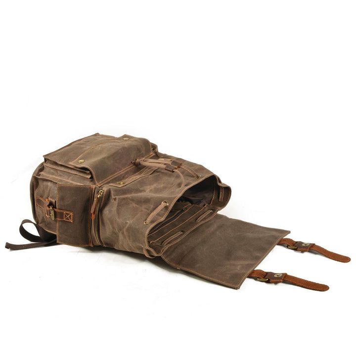 Canvas Hiking Bag with Drawstring Closure | MONTREUX