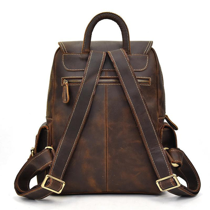 Leather backpack for women | ALMERIA