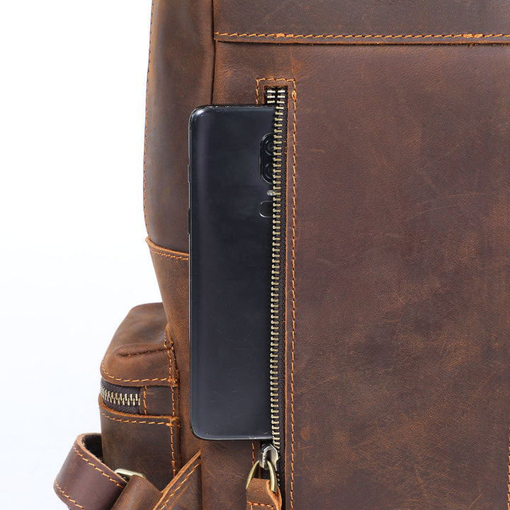 Leather Backpack | GENEVA