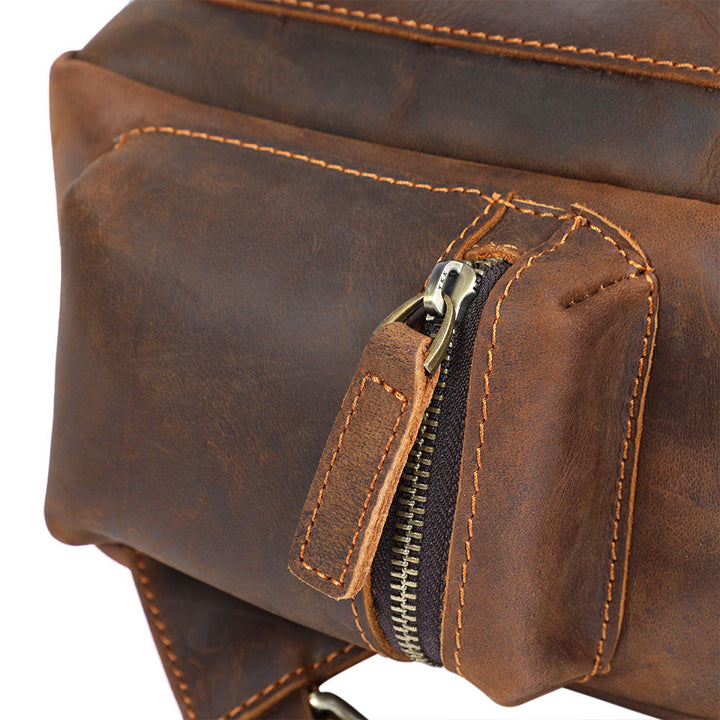 Leather Backpack | GENEVA