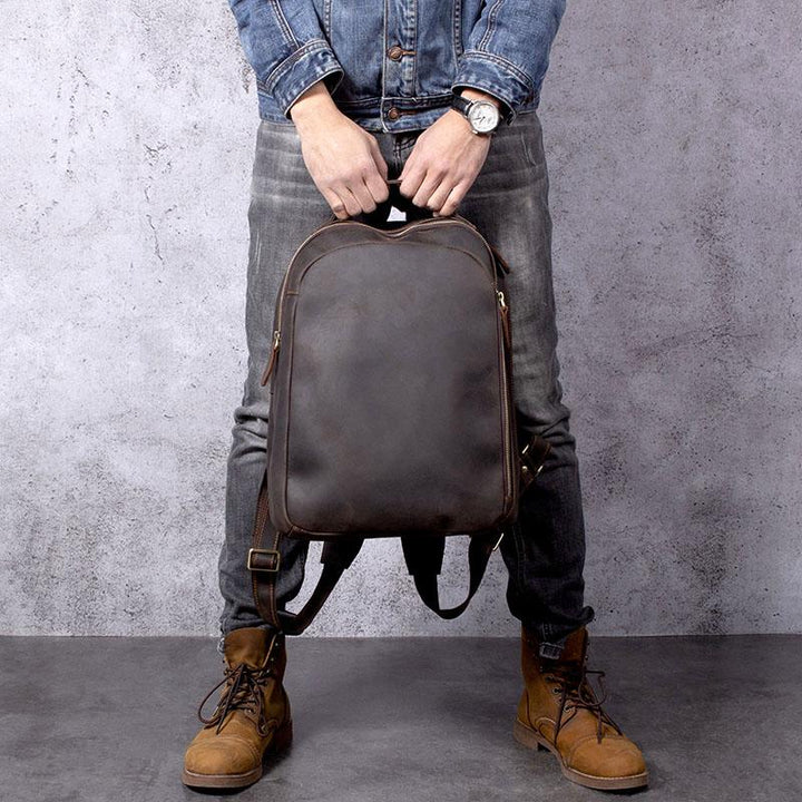 Tan-colored backpack | TOLEDO